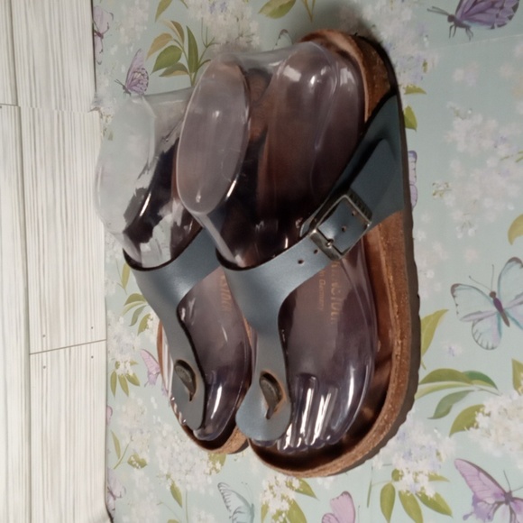 Birkenstock Gizeh Onynx Buckle Flip Flop Flats Sandals Womens 36 - Picture 3 of 11